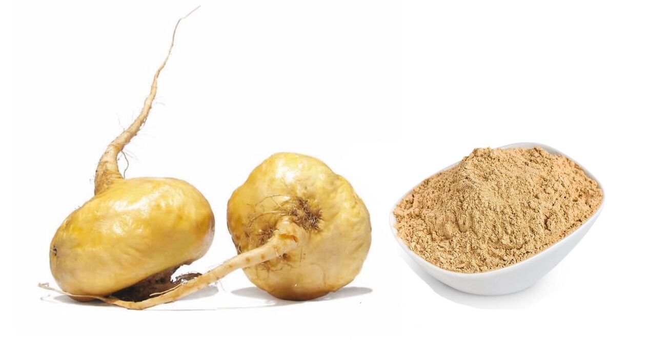 Maca peruviana nel prodotto